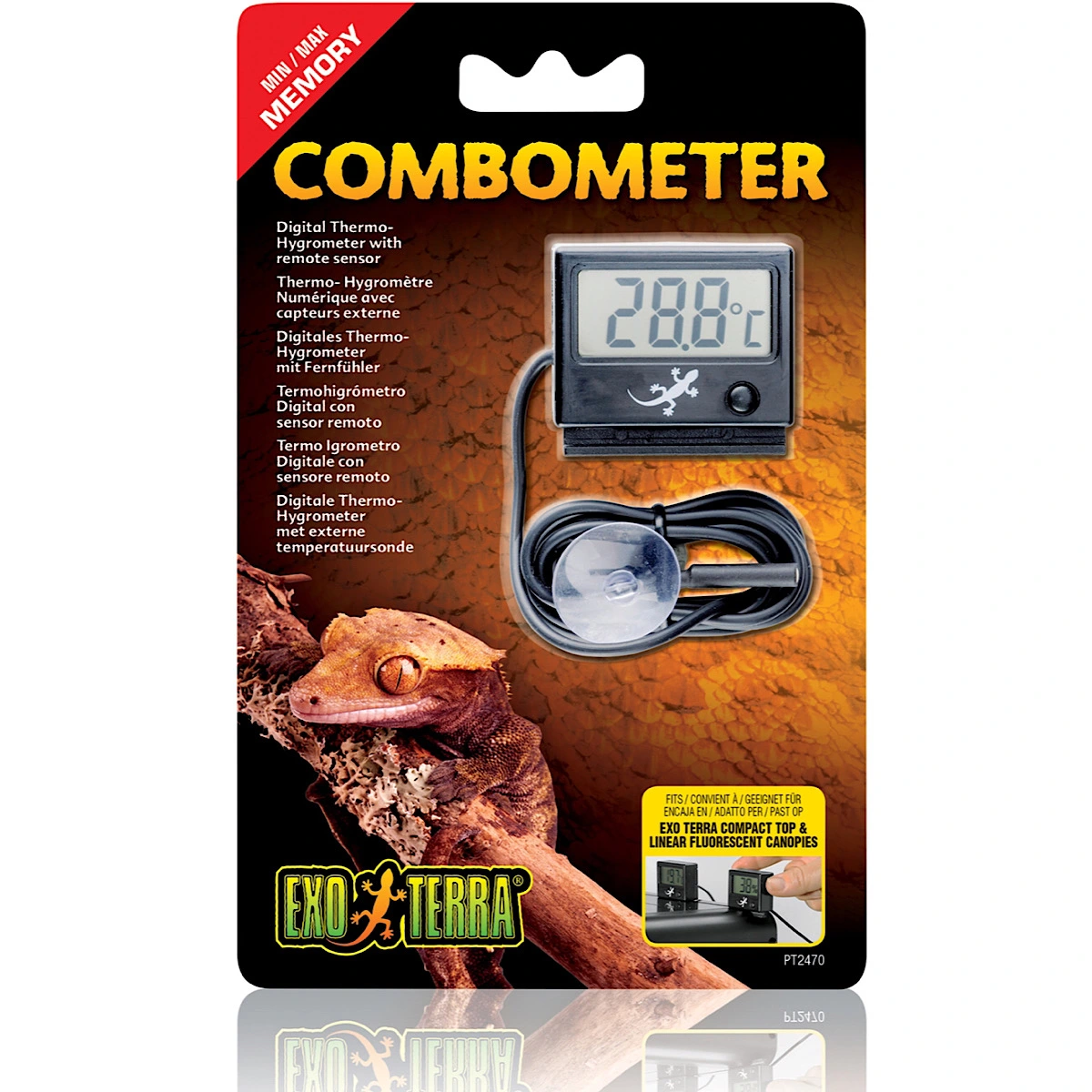 Exo Terra Combometer Thermometer + Hygrometer